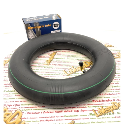 Cámara de aire 3.50 4.00 - válvula de 8" JS87 TR87 90-90 para VESPA 98 125 150 VBB VNB VBA APE V30 RUEDA de 8" y LAMBRETTA