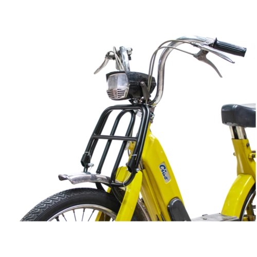 Matte black front rack for PIAGGIO 50 CIAO mopeds