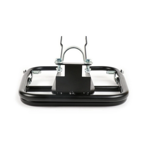 Matte black front rack for PIAGGIO 50 CIAO mopeds