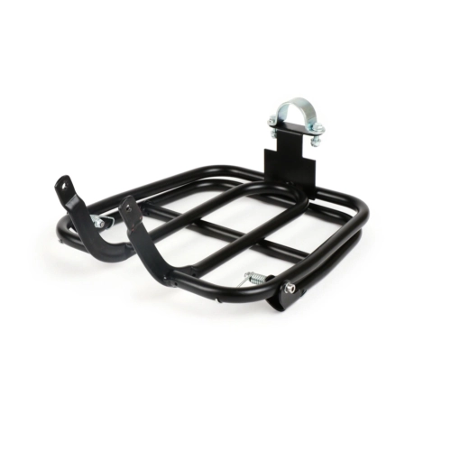 Matte black front rack for PIAGGIO 50 CIAO mopeds