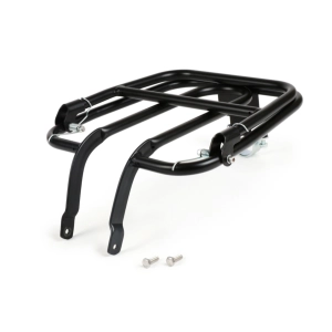 Matte black front rack for PIAGGIO 50 CIAO mopeds