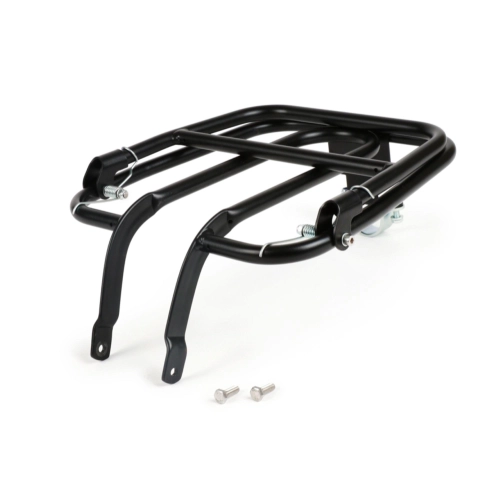 Matte black front rack for PIAGGIO 50 CIAO mopeds