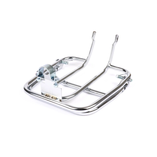 Chrome front rack for PIAGGIO 50 CIAO mopeds