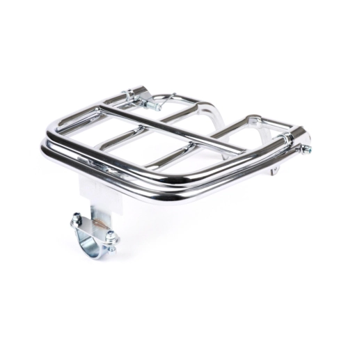 Chrome front rack for PIAGGIO 50 CIAO mopeds
