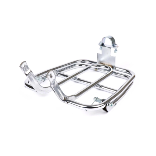 Chrome front rack for PIAGGIO 50 CIAO mopeds