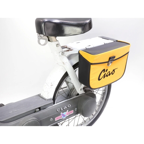 Hecktasche für PIAGGIO CIAO Mopeds, gelb und schwarz