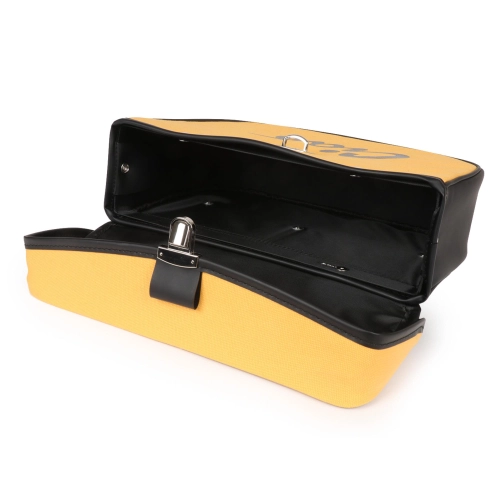 Hecktasche für PIAGGIO CIAO Mopeds, gelb und schwarz