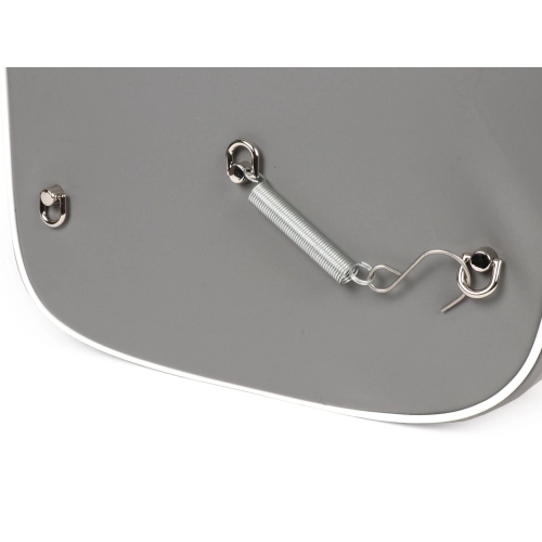 Rear side bag for PIAGGIO CIAO mopeds, blue and grey