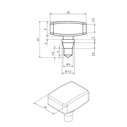 Vorderradgabelpuffer für Piaggio CIAO EURO 1 2 MIX TEEN 16 x 22 mm ro 176373