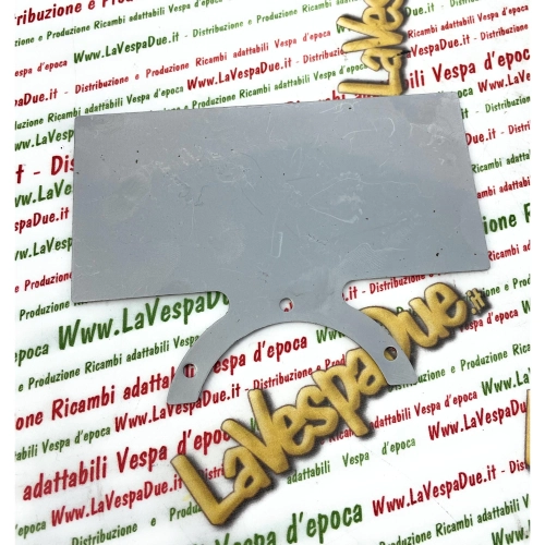 Support de plaque d'immatriculation en acier inoxydable pour le registre historique FMI ASI VESPA CLUB ITALIA pour le klaxon VESPA LAMBRETTA APE
