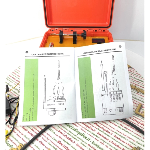 Digitaler Tester für Hochspannungsspulen und Steuergeräte für VESPA, LAMBRETTA, APE, MOTO GUZZI, SCOOTER