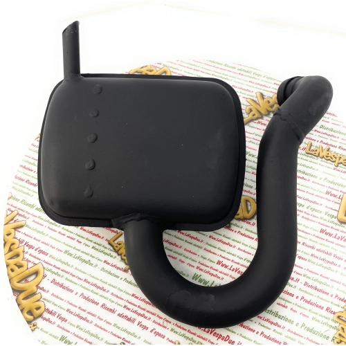 Pot d'échappement pour VESPA P PX PE 200 RALLY ARCOBALENO ro 417809 type d'origine