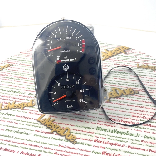 Cuentakilómetros para VESPA COSA 125 150 200 CL CLX hasta 120 km/h LVDUE adaptable a 254962 254963