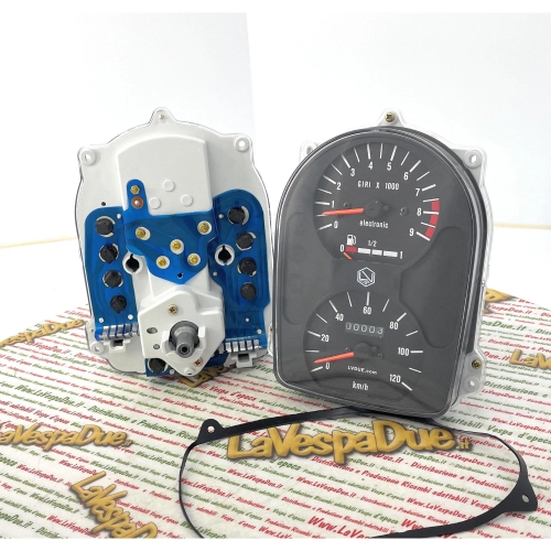 Cuentakilómetros para VESPA COSA 125 150 200 CL CLX hasta 120 km/h LVDUE adaptable a 254962 254963