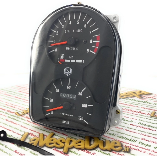 Cuentakilómetros para VESPA COSA 125 150 200 CL CLX hasta 120 km/h LVDUE adaptable a 254962 254963