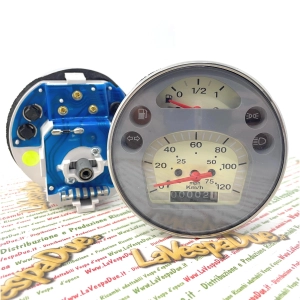 Kilometerzähler 120 km/h 75 mph VESPA PX PE MY MILLENNIUM 125 150 200 Tachometer adapt. ro 583074 Regenbogen