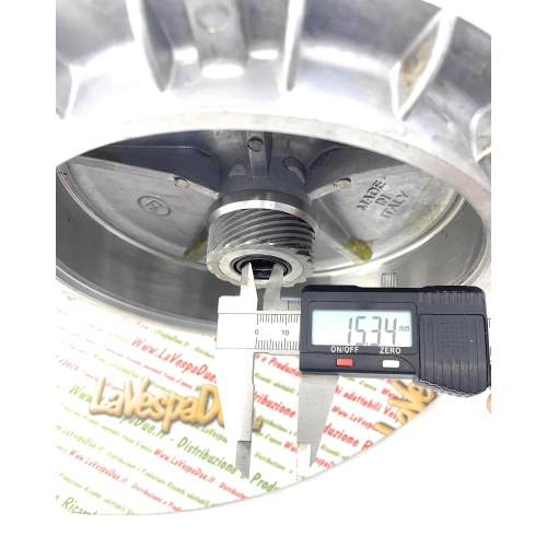 Vordere Bremstrommel für VESPA 125 150 200 PX PE 1. Serie von 1978 bis 1982 komplett mit Lager ro 174032