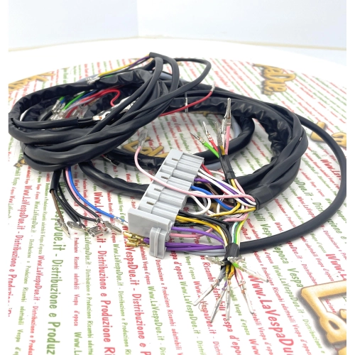 Elektrische Systemverkabelung für Vespa PK 50 FL2 Automatica 1990 1991 V5P2T ro 290460 Italienisches Handwerksprodukt