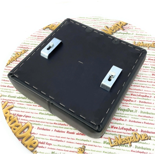 Cojín trasero verde para VESPA 125 desde el chasis V1T hasta la caja de cambios V15T, completo con soportes ro 011521