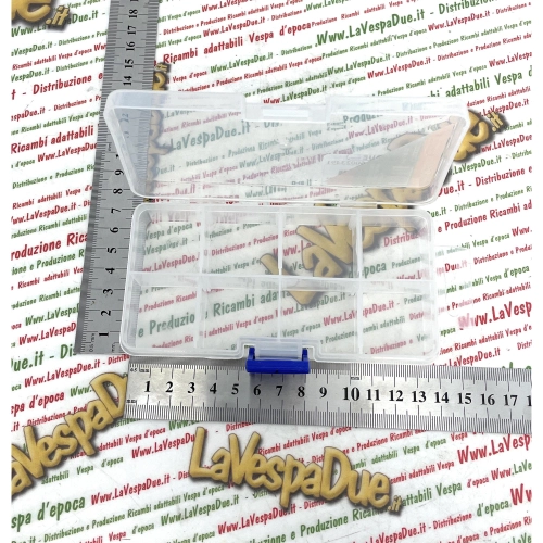 Multifunktionale Aufbewahrungsschublade 13,5 x 7 x 3 mm für Fahrräder und diverse Anwendungen VESPA APE und LAMBRETTA