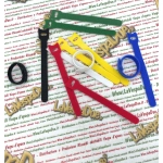 Kit de 12 sangles Velcro en nylon 12 x 125 mm pour diverses applications sur VESPA APE et LAMBRETTA