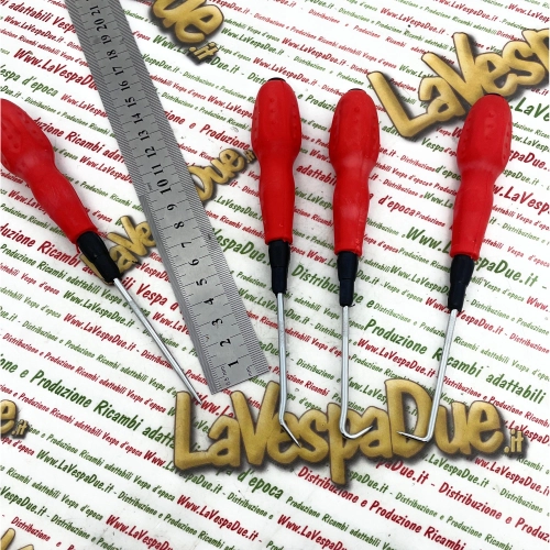 Ensemble de 4 outils pour le démontage des joints d'huile et des joints toriques pour VESPA APE LAMBRETTA 50 80 90 125 150 160 180 200