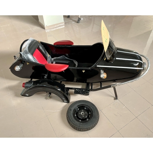 Sidecar COZY ROCKET droit pour VESPA 125 150 160 180 200 PX GT GTR GL SPRINT SS RALLY avec jante de 10 pouces