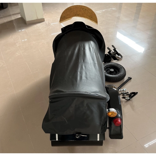 Sidecar COZY ROCKET droit pour VESPA 125 150 160 180 200 PX GT GTR GL SPRINT SS RALLY avec jante de 10 pouces