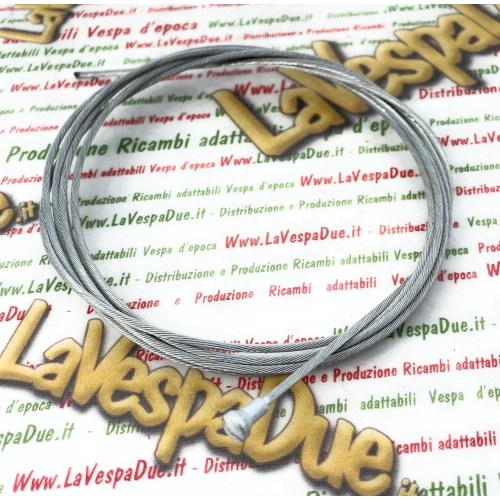 Cable de embrague para VESPA 50 125 PK 150 200 PX PE ARCOBALENO T5 1,9 mm x 2 m, cabeza tipo hongo