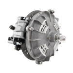 Mozzo completo con Freno a disco interno tamburo ruota anteriore LAMBRETTA 125 150 LI SPECIAL DL GP INNOCENTI
