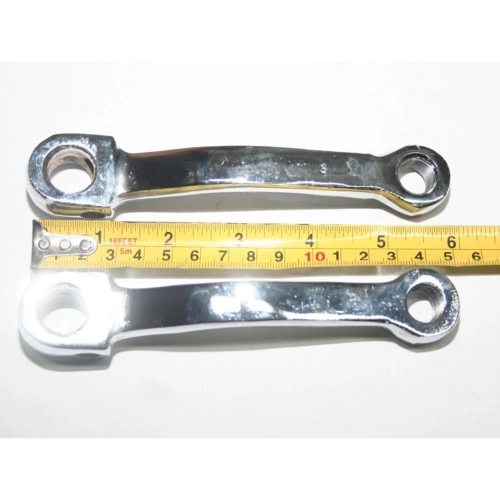 Juego de bielas derecha e izquierda para VESPA 50 con pedales VESPINO, longitud 15 cm.