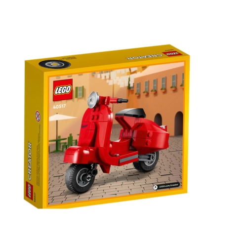 LEGO VESPA Brick Model Set, Model Building for Adults, Creative Gift Idea, Relaxing Hobby, 40517