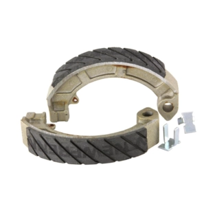 Mâchoires de frein NEWFREN FTR avant ou arrière VESPA 50 90 125 150 180 200 SPECIAL SS V FL2 HP PK XL S TS GT GTR SPRINT VELOCE RALLY GL PX PE ARCOBALENO 160 GS 180 SS contre les dépôts d'eau, de sable et de terre ro 2464094 2454095 180200 061034