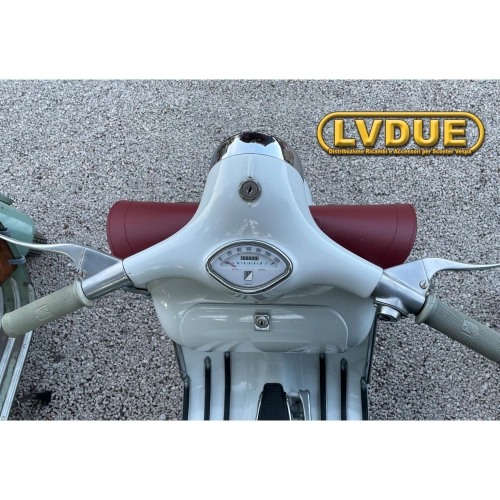 Burgundy front shield top case bag for VESPA 160 GS VSB1T FIRST AND SECOND SERIES with shoulder strap ITALIAN ARTISAN PRODUCT