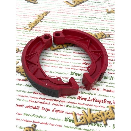 NEWFREN PRO RACE front or rear brake shoes for LAMBRETTA 125 150 200 LI SX 175 TV 2nd greater friction and shorter braking distance ro 15044040