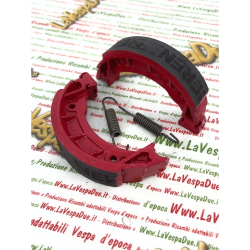 NEWFREN PRO RACE front and rear brake shoes for PIAGGIO 50 BRAVO CIAO SI SUPER GRILLO BRAVO SUPER BRAVO BOSS PX greater friction and shorter braking distance ro 414497