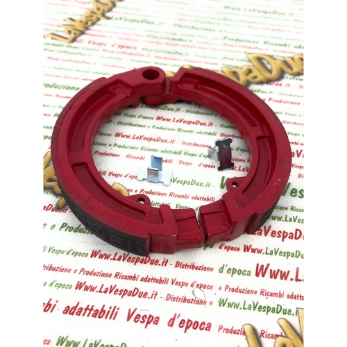 NEWFREN PRO RACE front brake shoes VESPA NLR SPECIAL PRIMAVERA ET3 SS SUPER SPORT SPECIAL PK S XL SUPER 50 90 125 150 rear V98 greater friction and shorter braking distance ro 266506 091058 267757 022001 003523 018020