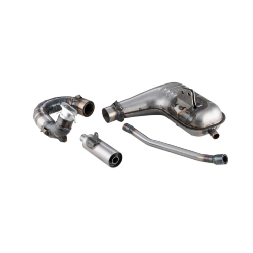Échappement racing LAMBRETTA CLUBSPORT SILENT 125 150 LI 2e série 175 TV 2e série pour cylindre standard MUGELLO RAPIDO