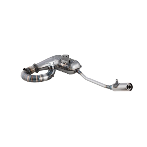 Échappement racing LAMBRETTA CLUBSPORT SILENT 125 150 LI 2e série 175 TV 2e série pour cylindre standard MUGELLO RAPIDO