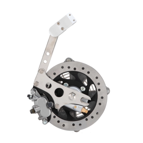 Front wheel drum ANTI DIVE complete with external disc brake LAMBRETTA 125 150 1st 2nd 175 TV 3rd 200 TV SX DL GP anti-diving