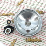 SIEM front headlight assembly Ø 130 mm for VESPA 125 TS GTR 150 SPRINT VELOCE 180 200 RALLY complete with ring nut and lamp holder ro 113890