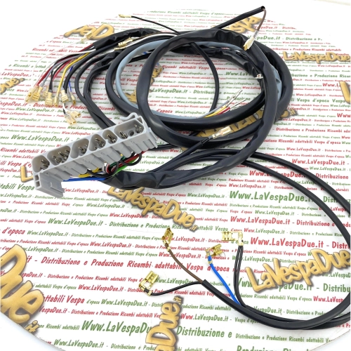 Cableado del sistema eléctrico para VESPA PK 125 S automática. PRODUCTO ARTESANAL ITALIANO.