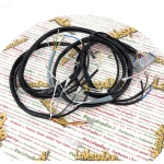 Electrical system wiring harness for VESPA PK 125 S with electric starter. ITALIAN ARTISAN PRODUCT.