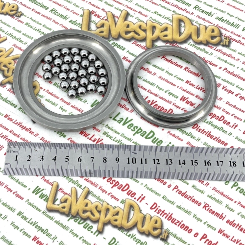 Ensemble de capuchons de roulement de direction inférieur pour APE 220 420 CAR P2 P3 MAX DIESEL VESPA CAR AF1T AF3T AFD ro 154536