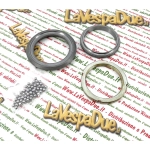 Serie calotte gruppo ralle sterzo superiore per APE TM P703 V FL2 DIESEL P602 LCS r.o. 154606 493618