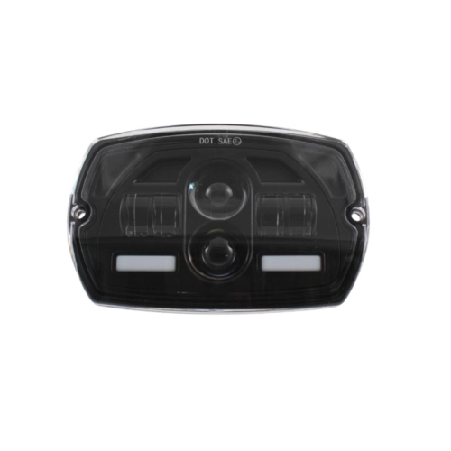 Phare avant EVOK 3000 lumens à LED pour VESPA 50 SPECIAL ELESTART avec convertisseur de tension en aluminium moulé sous pression ro 126648 166694 1266695 123518 191192
