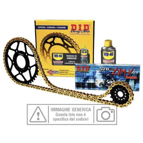 KIT DE CADENA Y PIÑÓN DE TRANSMISIÓN PIÑÓN S-AC 16-46-108 DID525VX (G&B) R HONDA CBR FS/FR Sport (FS1/2/FR2)(PC35G) 2001 2002