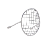 Headlight frame stone guard grill for VESPA 50 NLR REVIVAL chromed metal mesh diameter 105 mm type 6 six days