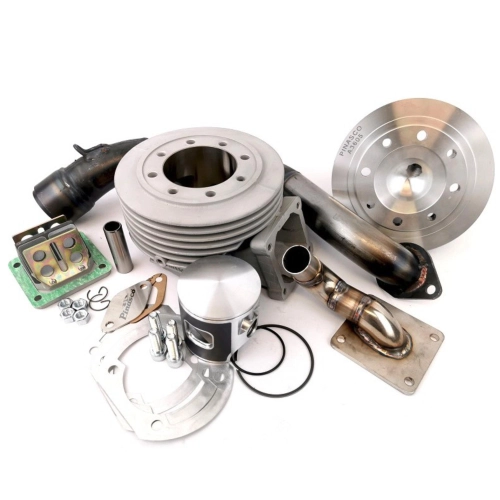 OFFRE SPÉCIALE PINASCO 25031807 Kit cylindre à clapets gros alésage Zuera EVR 145 VESPA 125 ET3 PRIMAVERA culasse recalculée avec bougie latérale