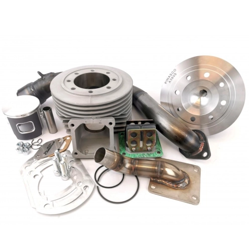 SONDERANGEBOT PINASCO 25031808 145 Zuera EVR Big Bore Membranzylinder-Kit VESPA 50 125 PK neu berechneter Zylinderkopf mit seitlicher Zündkerze
